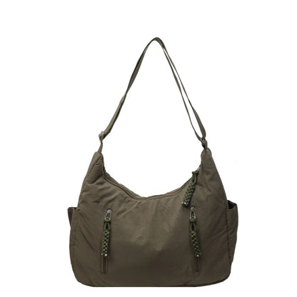 Lightweight Womens Nylon Crossbody Bag - Versatile Travel Hobo Shoulder Bag - ZOOMNSTORE