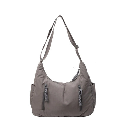 Lightweight Womens Nylon Crossbody Bag - Versatile Travel Hobo Shoulder Bag - ZOOMNSTORE