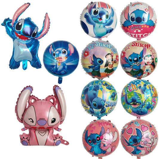 Lilo  Stitch Birthday Party Balloons - Helium Latex Decorations - ZOOMNSTORE