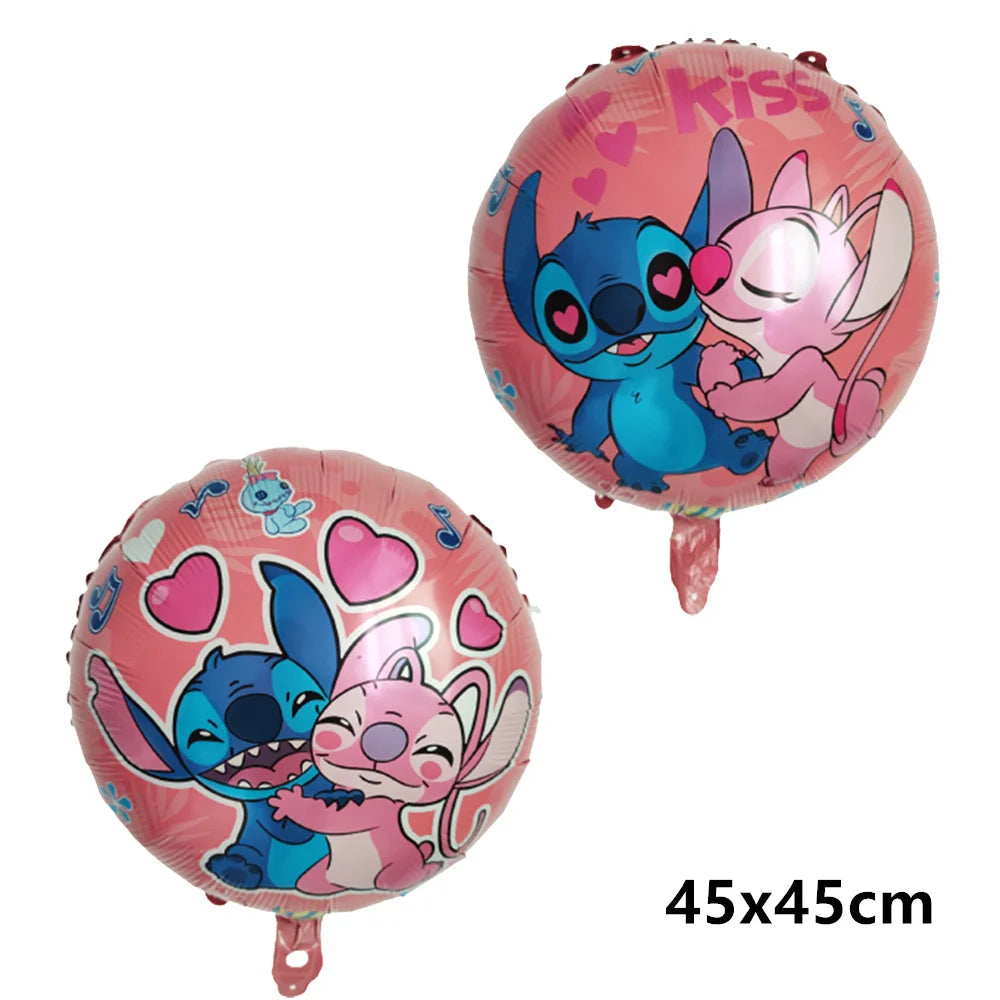 Lilo  Stitch Birthday Party Balloons - Helium Latex Decorations - ZOOMNSTORE