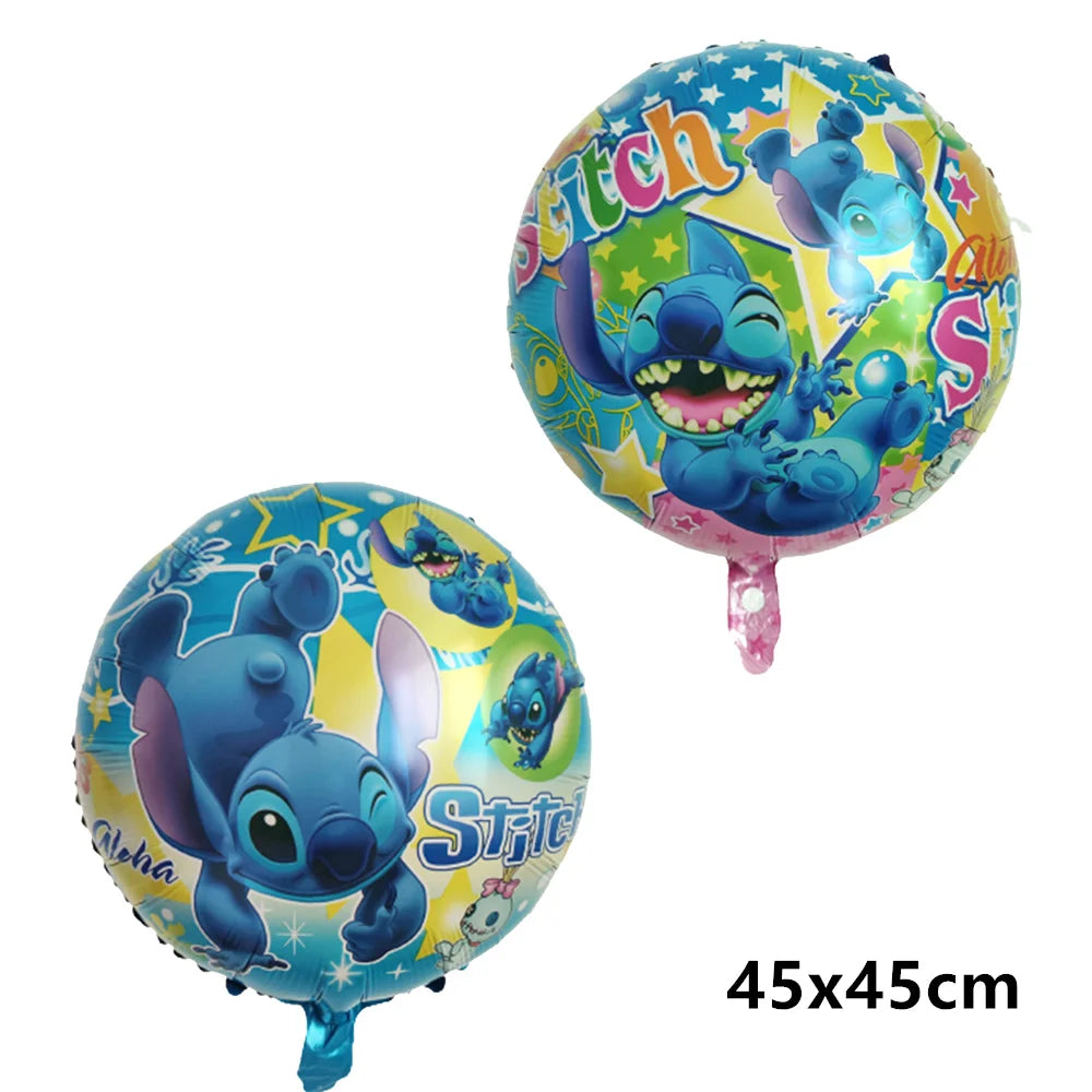 Lilo  Stitch Birthday Party Balloons - Helium Latex Decorations - ZOOMNSTORE