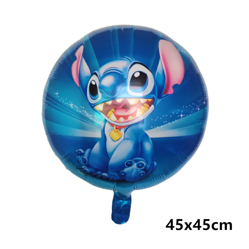 Lilo  Stitch Birthday Party Balloons - Helium Latex Decorations - ZOOMNSTORE