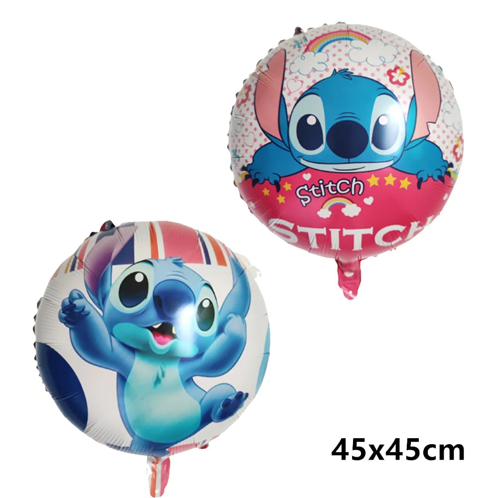 Lilo  Stitch Birthday Party Balloons - Helium Latex Decorations - ZOOMNSTORE