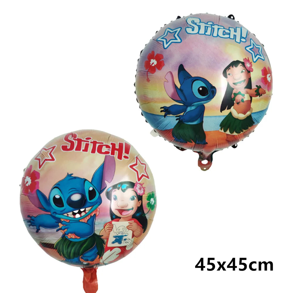Lilo  Stitch Birthday Party Balloons - Helium Latex Decorations - ZOOMNSTORE