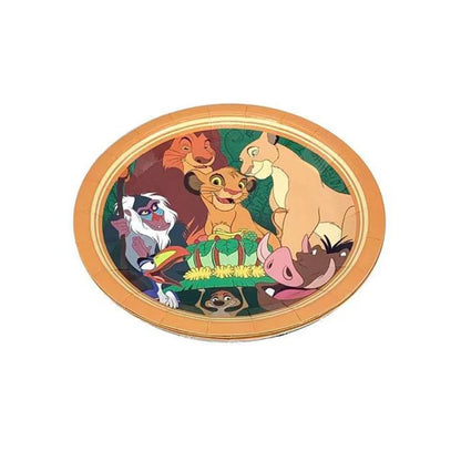 Lion King Birthday Party Supplies - Disposable Tableware Set with Cups Plates Napkins - ZOOMNSTORE