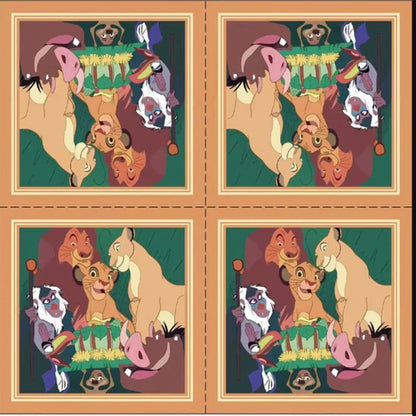 Lion King Birthday Party Supplies - Disposable Tableware Set with Cups Plates Napkins - ZOOMNSTORE