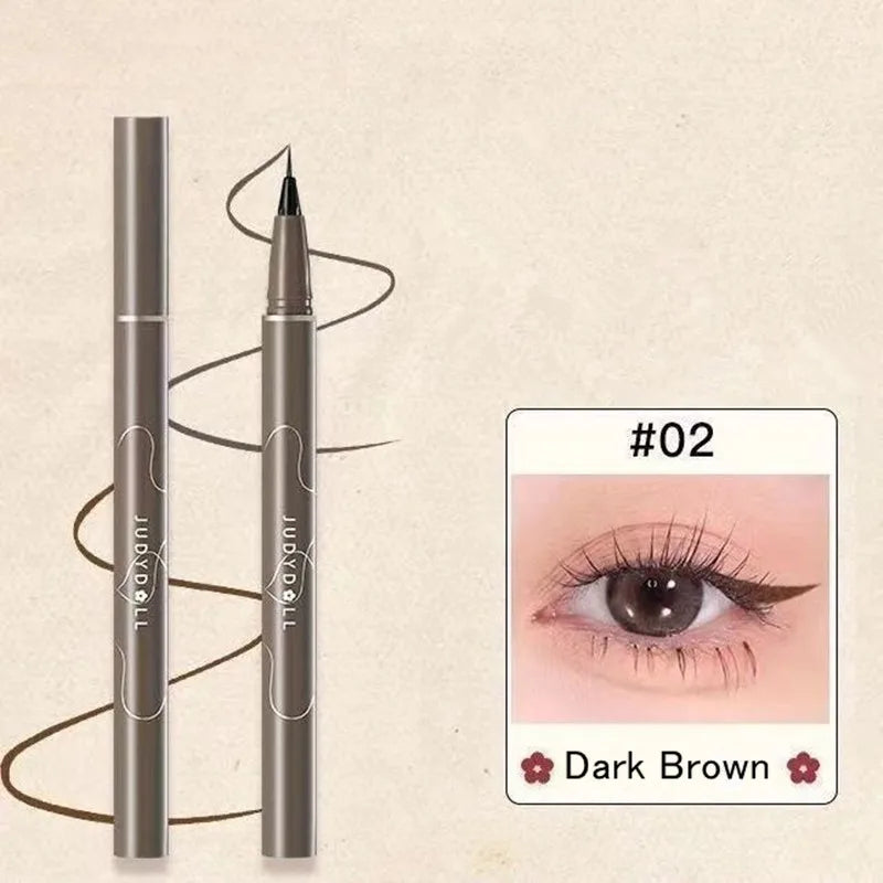 Liquid Eyeliner Pen - Waterproof Matte Eye Pencil With Fine Tip, Quick Dry & Smudge Proof - ZOOMNSTORE