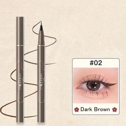 Liquid Eyeliner Pen - Waterproof Matte Eye Pencil With Fine Tip, Quick Dry & Smudge Proof - ZOOMNSTORE