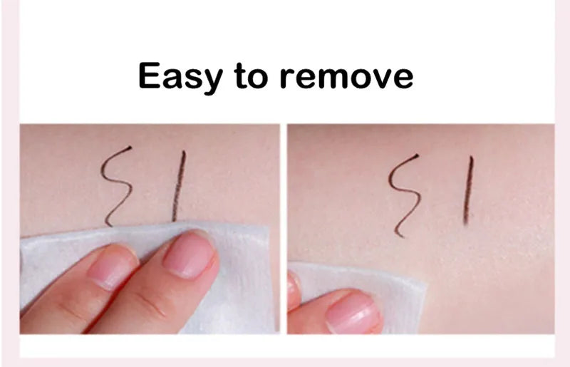 Liquid Eyeliner Pen - Waterproof Matte Eye Pencil With Fine Tip, Quick Dry & Smudge Proof - ZOOMNSTORE