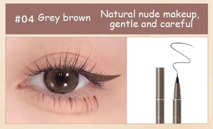Liquid Eyeliner Pen - Waterproof Matte Eye Pencil With Fine Tip, Quick Dry & Smudge Proof - ZOOMNSTORE