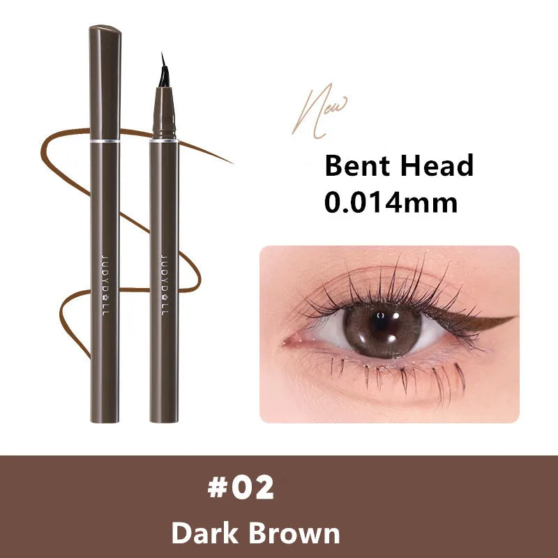 Liquid Eyeliner Pen - Waterproof Matte Eye Pencil With Fine Tip, Quick Dry & Smudge Proof - ZOOMNSTORE