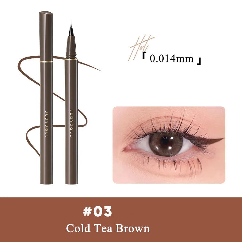 Liquid Eyeliner Pen - Waterproof Matte Eye Pencil With Fine Tip, Quick Dry & Smudge Proof - ZOOMNSTORE
