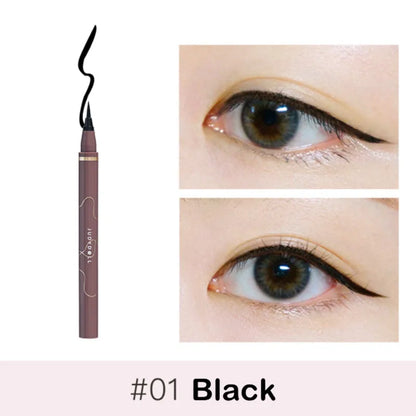 Liquid Eyeliner Pen - Waterproof Matte Eye Pencil With Fine Tip, Quick Dry & Smudge Proof - ZOOMNSTORE