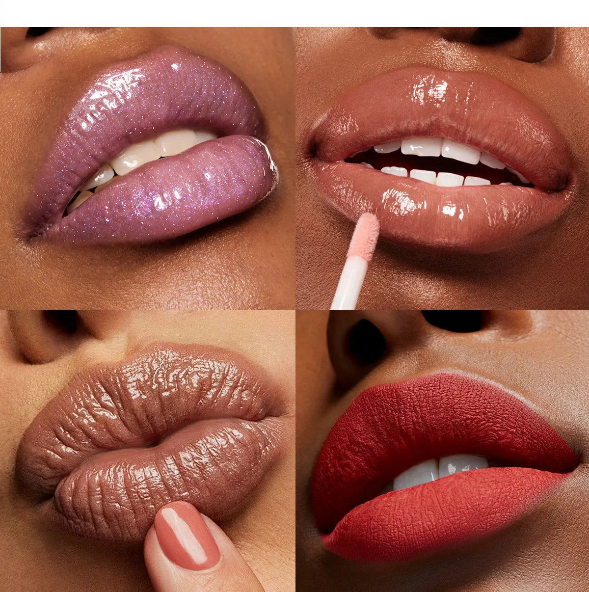 Liquid Lip Gloss Set – 12 Piece Lipstick Makeup Kit With Matte, Shiny & Mirror Finish - ZOOMNSTORE