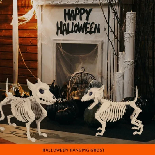 Little Wolf Skeleton - Creative Halloween Decor for Indoor Outdoor Garden - ZOOMNSTORE