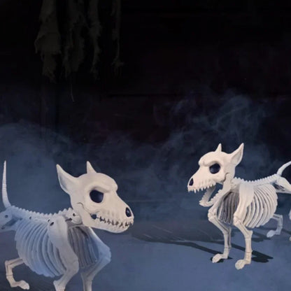 Little Wolf Skeleton - Creative Halloween Decor for Indoor Outdoor Garden - ZOOMNSTORE