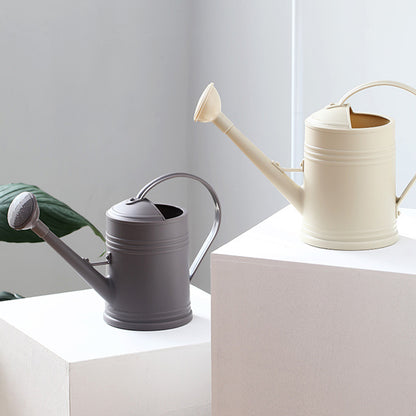 Long Mouth Watering Can - 2L Plastic Garden Watering Tool With Anti Splash Nozzle - ZOOMNSTORE