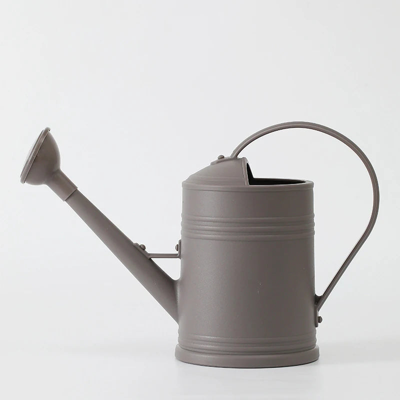 Long Mouth Watering Can - 2L Plastic Garden Watering Tool With Anti Splash Nozzle - ZOOMNSTORE