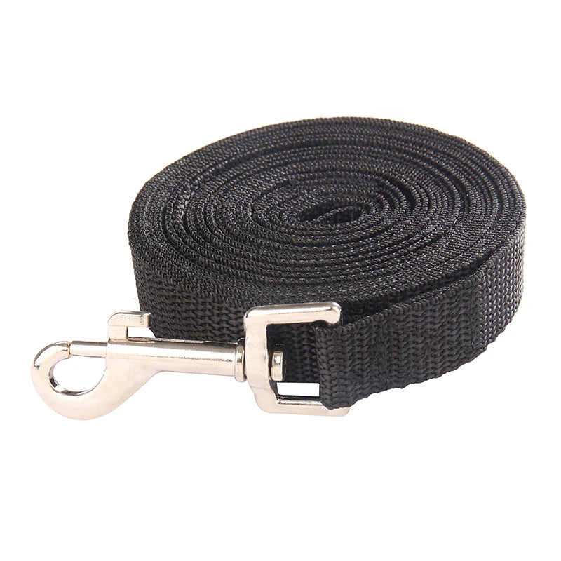 Nylon Dog Leash - Strong Outdoor Lead for Small  Large Dogs 15m to 30m - ZOOMNSTORE