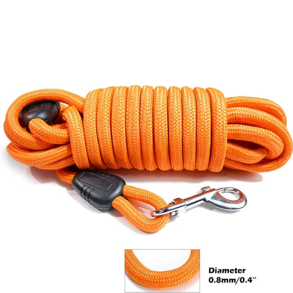 Heavy Duty Dog Leash - 5M10M15M Nylon Training Lead for Medium to Large Dogs - ZOOMNSTORE