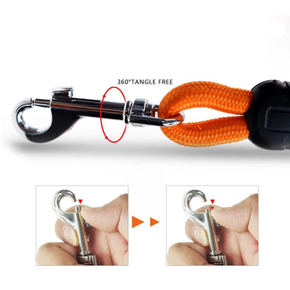 Heavy Duty Dog Leash - 5M10M15M Nylon Training Lead for Medium to Large Dogs - ZOOMNSTORE