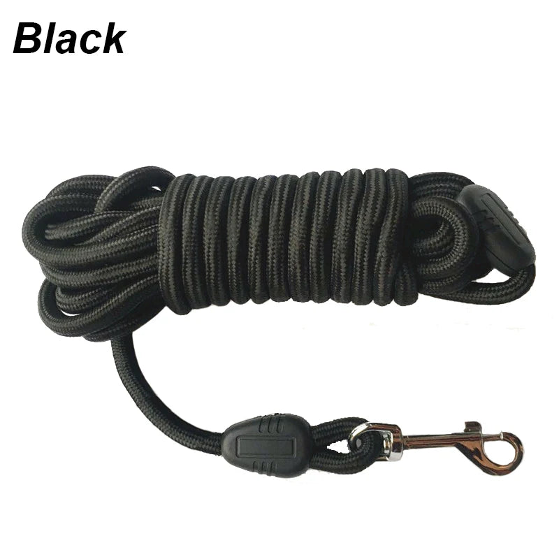 Heavy Duty Dog Leash - 5M10M15M Nylon Training Lead for Medium to Large Dogs - ZOOMNSTORE
