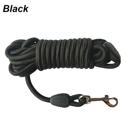 Heavy Duty Dog Leash - 5M10M15M Nylon Training Lead for Medium to Large Dogs - ZOOMNSTORE