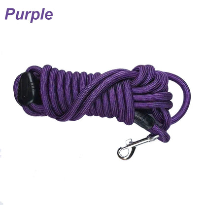 Heavy Duty Dog Leash - 5M10M15M Nylon Training Lead for Medium to Large Dogs - ZOOMNSTORE