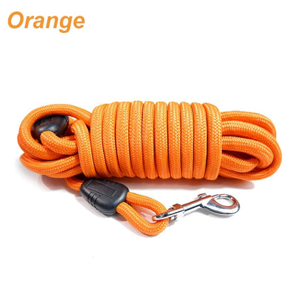Heavy Duty Dog Leash - 5M10M15M Nylon Training Lead for Medium to Large Dogs - ZOOMNSTORE