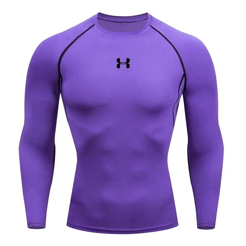 Long Sleeve Basketball Shirt - Quick-Dry Fitness Top for Training and Running - ZOOMNSTORE