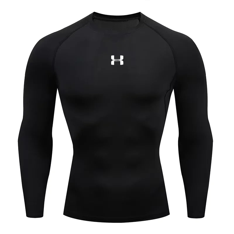 Long Sleeve Basketball Shirt - Quick-Dry Fitness Top for Training and Running - ZOOMNSTORE