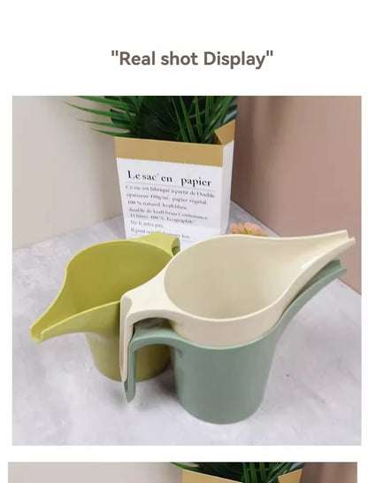Long Spout Watering Can - Plastic Garden Watering Tool with Easy Pour Spout - ZOOMNSTORE