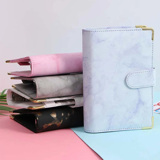 Loose Leaf Notebook A6 Multi Colored - Detachable Savings Book for School Students - ZOOMNSTORE