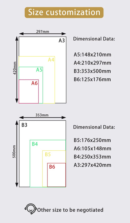 Loose Leaf Notebook A6 Multi Colored - Detachable Savings Book for School Students - ZOOMNSTORE
