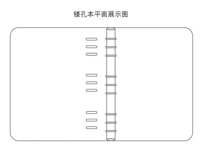 Loose Leaf Notebook - Detachable Leather Notepad | Multi Size A4 A5 A6 B5 - ZOOMNSTORE