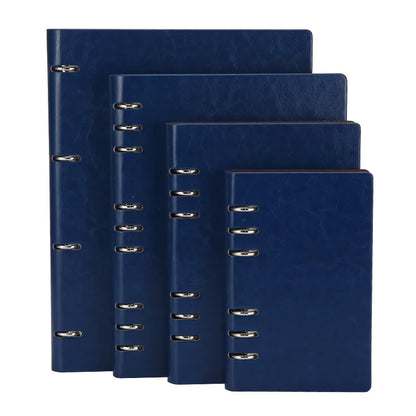 Loose Leaf Notebook - Detachable Leather Notepad | Multi Size A4 A5 A6 B5 - ZOOMNSTORE