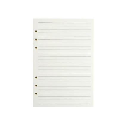 Loose Leaf Notebook Refill - A5 A6 A7 Spiral Binder Lined  Grid Paper - ZOOMNSTORE