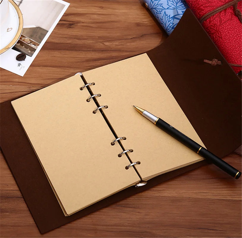 Loose Leaf Notebook Refill - A5 A6 A7 Spiral Binder Lined  Grid Paper - ZOOMNSTORE