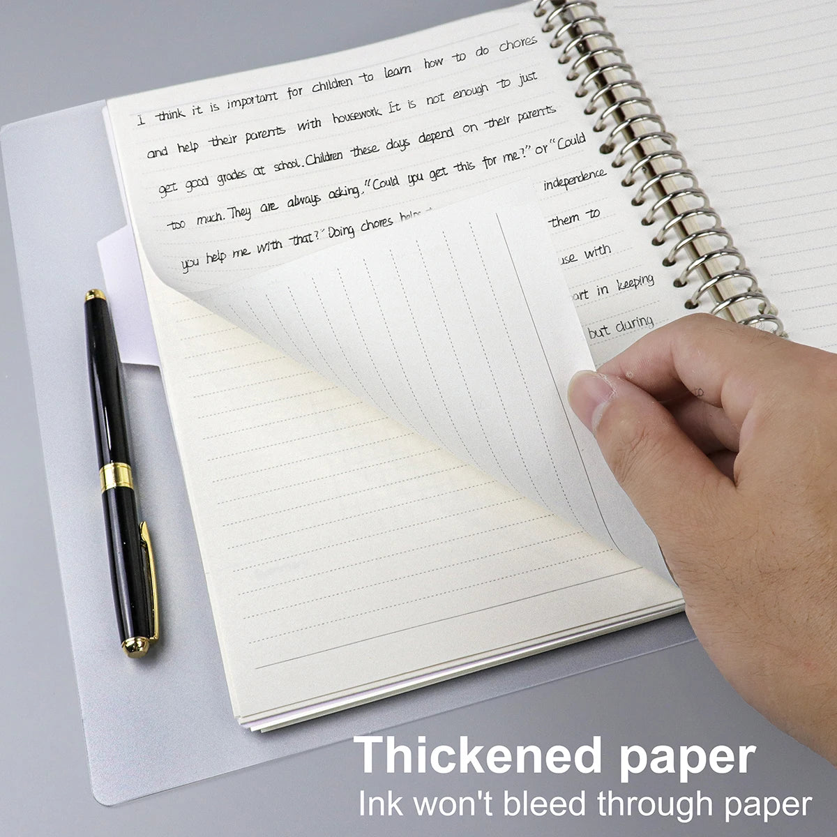 Loose Leaf Notebook - A4 B5 A5 Refill Binder With Metal Ring & Detachable Pages - ZOOMNSTORE