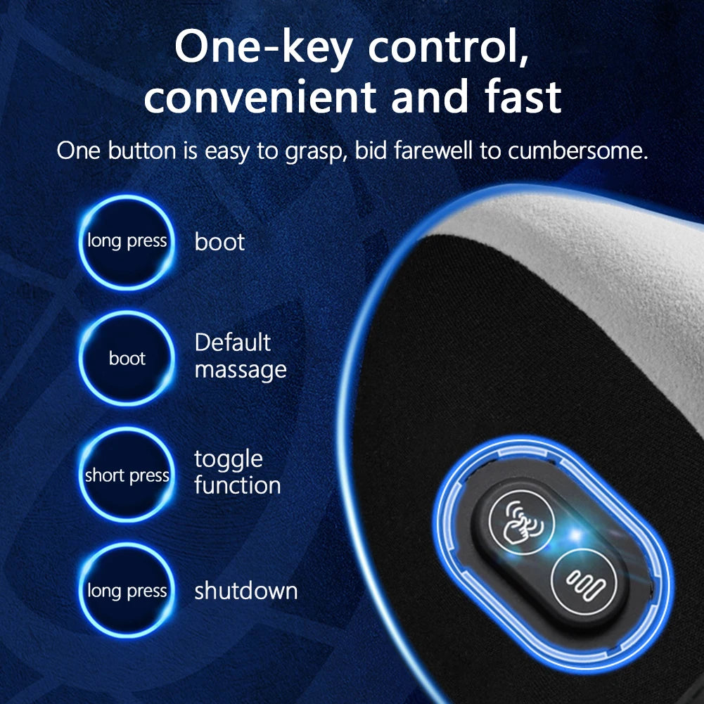 Lumbar Support Pillow - Electric Vibration Massage Cushion for Car Seat Comfort - ZOOMNSTORE