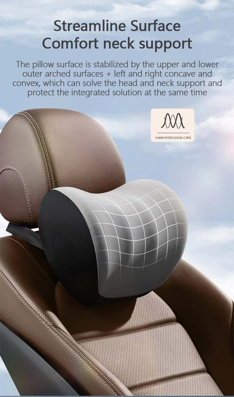 Lumbar Support Pillow - Electric Vibration Massage Cushion for Car Seat Comfort - ZOOMNSTORE