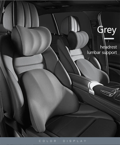 Lumbar Support Pillow - Electric Vibration Massage Cushion for Car Seat Comfort - ZOOMNSTORE