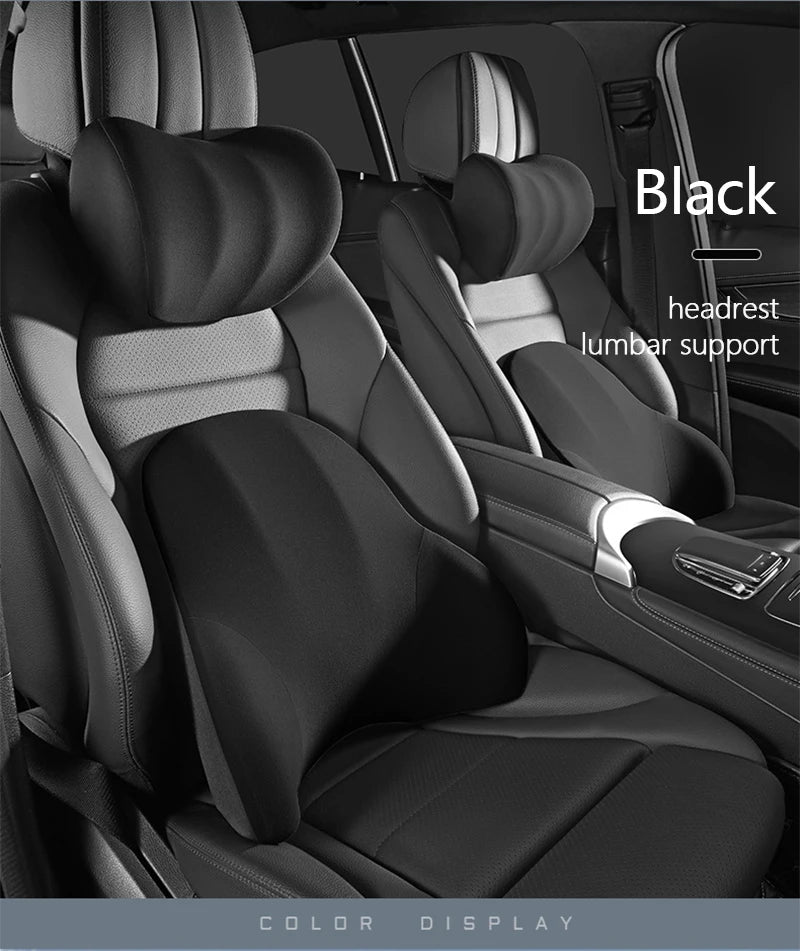 Lumbar Support Pillow - Electric Vibration Massage Cushion for Car Seat Comfort - ZOOMNSTORE