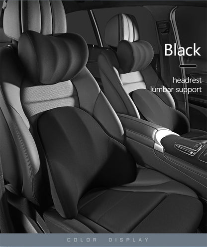 Lumbar Support Pillow - Electric Vibration Massage Cushion for Car Seat Comfort - ZOOMNSTORE