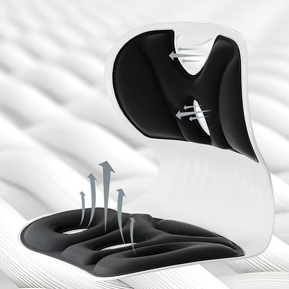 Lumbar Support Pillow – Ergonomic Back Cushion for Lower Pain Relief & Posture Correction - ZOOMNSTORE