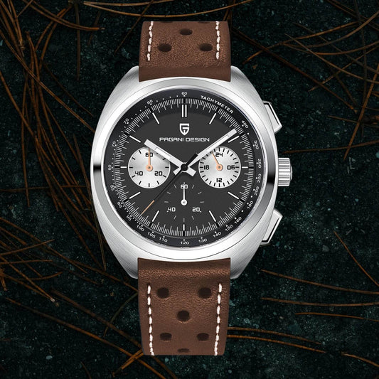 PAGANI DESIGN 2024 NEW Turtle Back Chronograph 1782 Watch for Man Fashion Men's Quartz Watch Luminous relogios masculino - ZOOMNSTORE