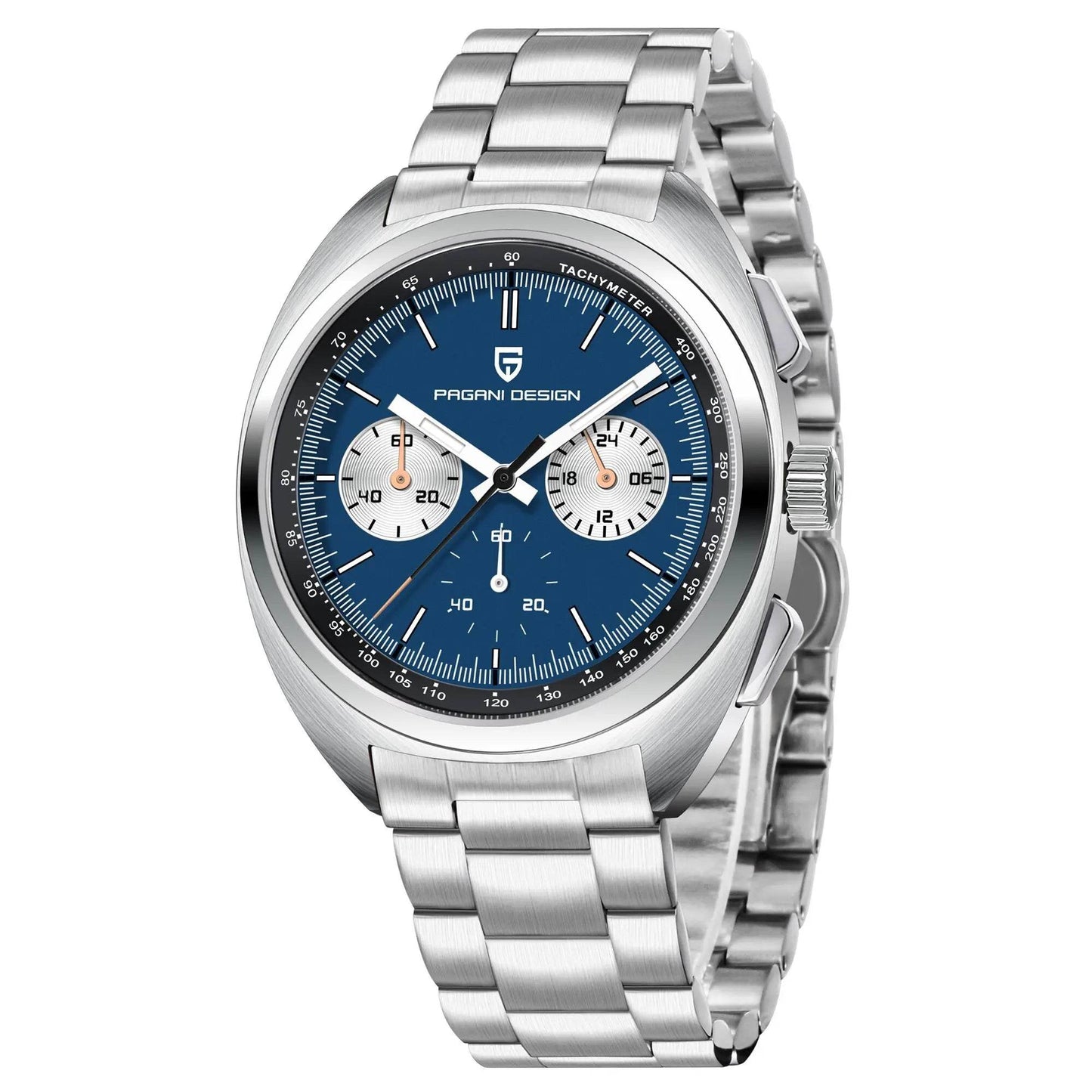 PAGANI DESIGN 2024 NEW Turtle Back Chronograph 1782 Watch for Man Fashion Men's Quartz Watch Luminous relogios masculino - ZOOMNSTORE