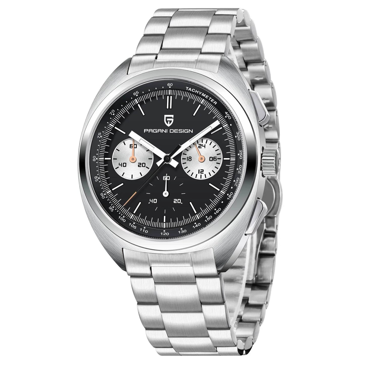 PAGANI DESIGN 2024 NEW Turtle Back Chronograph 1782 Watch for Man Fashion Men's Quartz Watch Luminous relogios masculino - ZOOMNSTORE