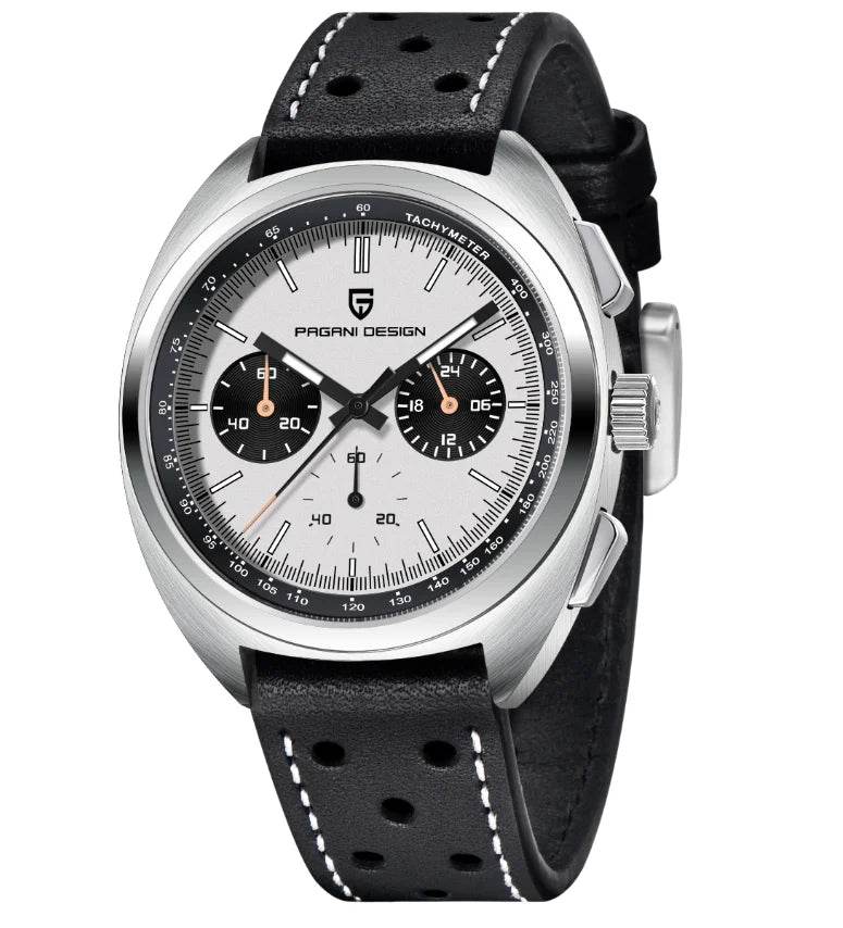 PAGANI DESIGN 2024 NEW Turtle Back Chronograph 1782 Watch for Man Fashion Men's Quartz Watch Luminous relogios masculino - ZOOMNSTORE