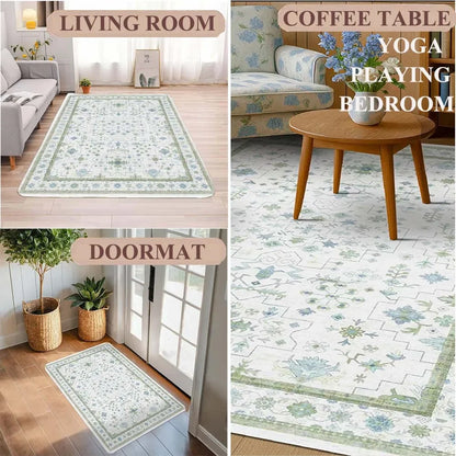 Luxury Area Rug - Soft Household Carpet | Non Slip Floor Mat for Living Room - ZOOMNSTORE